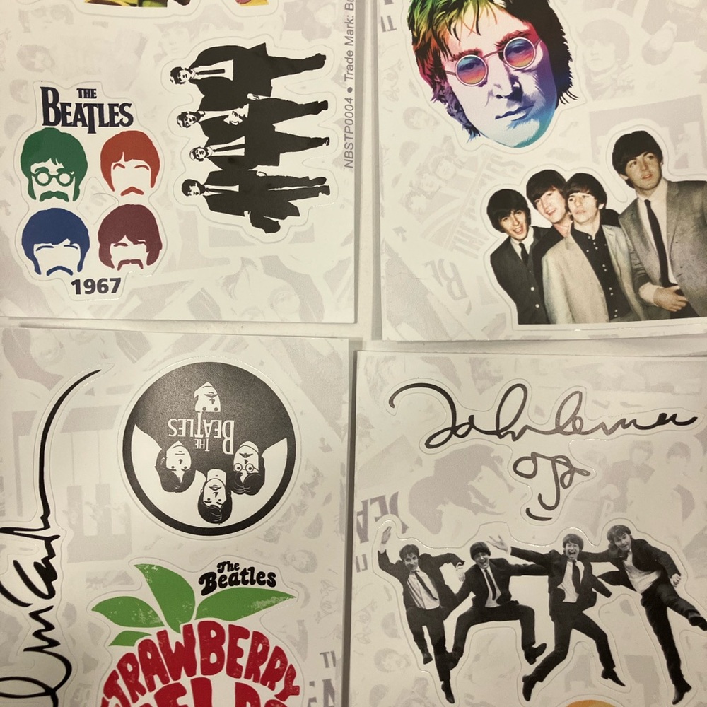 The Beatles Sticker Set - Picture 2 of 14